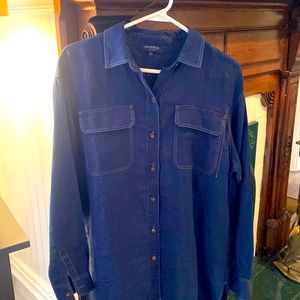 Lafayette 148 Denim Shirt NWOT